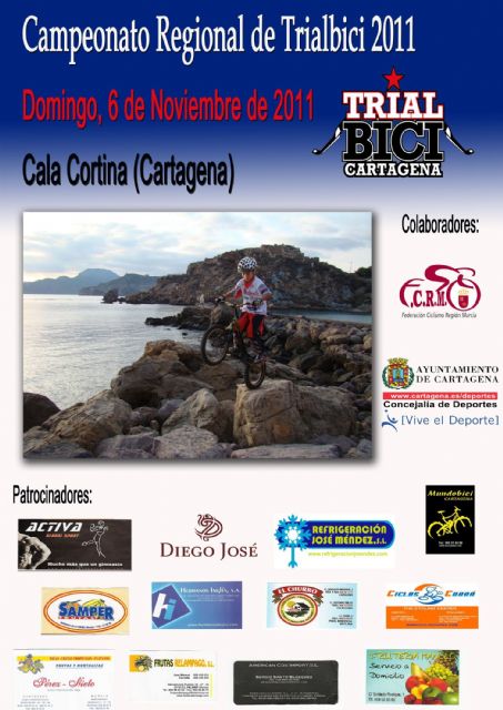 Campeonato Regional de Trial Bici en el rompeolas de Cala Cortina - 1, Foto 1