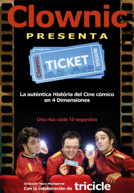 Clownic recorre la historia del cine cómico en el Teatro Cine Moderno de San Pedro del Pinatar - 2, Foto 2