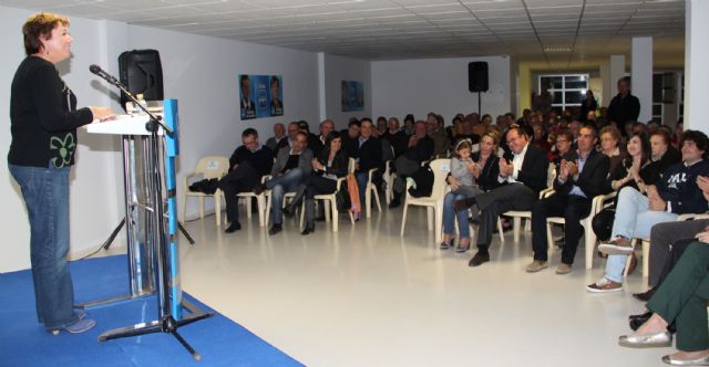 Pilar Barreriro abre la campaña electoral del Partido Popular en Puerto Lumbreras - 1, Foto 1