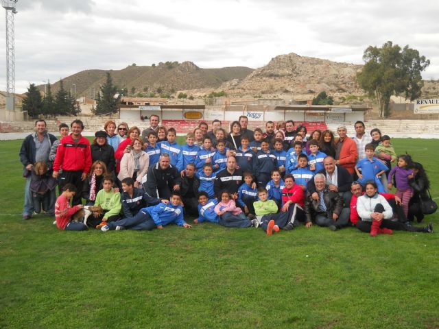 Emocionante partido el jugado hoy entre el alevín A y el alevín B de Nuestro Abarán Club de Fútbol - 1, Foto 1