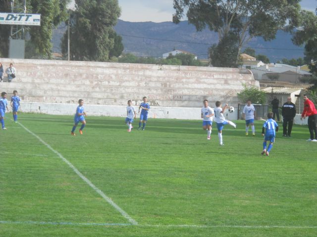 Emocionante partido el jugado hoy entre el alevín A y el alevín B de Nuestro Abarán Club de Fútbol - 2, Foto 2
