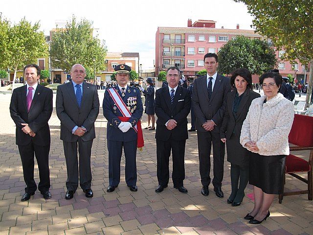 Autoridades municipales asisten al acto de jura de bandera en el marco de las II Jornadas de Caza, Turismo y Gastronoma, Foto 1