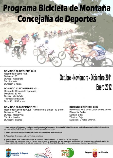 Continúa abierto el plazo de inscripción para participar en la ruta de bicicleta de montaña Casa de la Carrasca, Foto 1