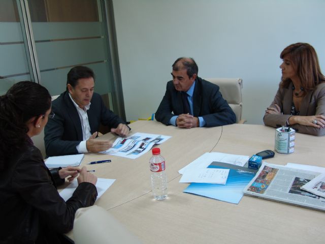 El Alcalde de Bullas se reúne con el Presidente de Ucomur - 1, Foto 1