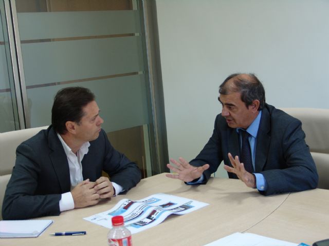 El Alcalde de Bullas se reúne con el Presidente de Ucomur - 2, Foto 2