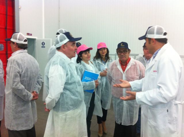 José Joaquin Peñarubia y Arsenio Pacheco visitan varias empresas del municipio - 1, Foto 1