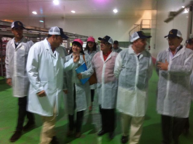 José Joaquin Peñarubia y Arsenio Pacheco visitan varias empresas del municipio - 2, Foto 2