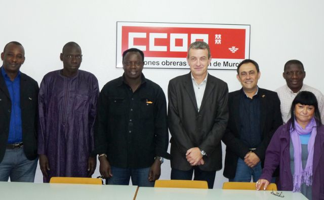 CCOO se reúne con la Asociación de Senegaleses de la Región de Murcia - 1, Foto 1