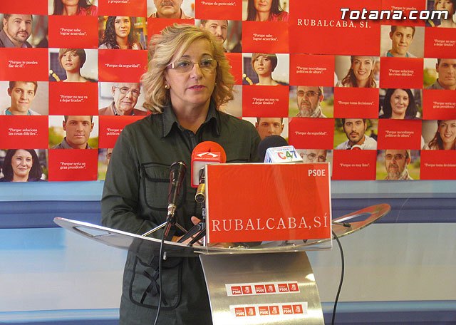 Rueda de prensa PSOE Totana sobre elecciones 20N, Foto 1
