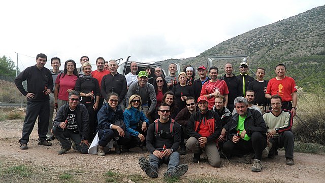 El pasado domingo 13 de Noviembre se celebraba por parte del club senderista de Totana una nueva ruta programada en su calendario de actividades, Foto 1