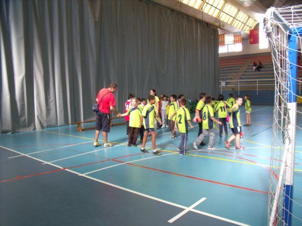 Hoy se disputa la primera jornada alevn de deporte escolar, Foto 2