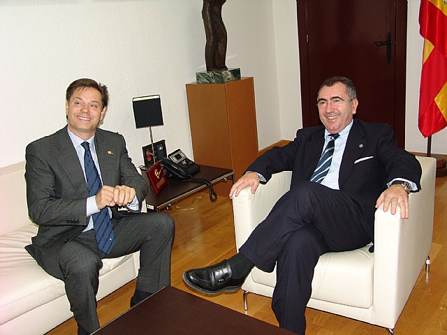 Visita institucional del Alcalde de Bullas a la Consejería de Presidencia - 1, Foto 1