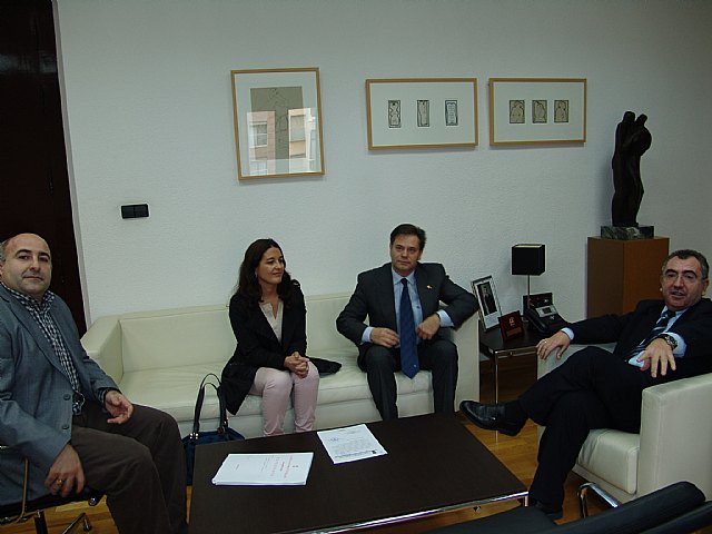 Visita institucional del Alcalde de Bullas a la Consejería de Presidencia - 2, Foto 2