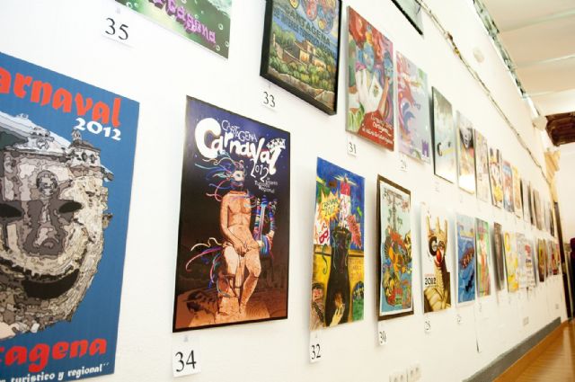 Las obras que optan a Cartel del Carnaval 2012 se muestran al público - 2, Foto 2