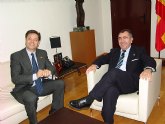Visita institucional del Alcalde de Bullas a la Consejería de Presidencia