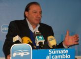 Martínez-Pujalte reclama para Murcia el mismo trato que otras Comunidades Autónomas