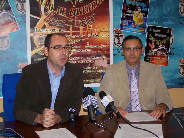 Comienzan los actos en honor a Santa Cecilia y el V Ciclo de Conciertos 'Bandas en Águilas' - 1, Foto 1