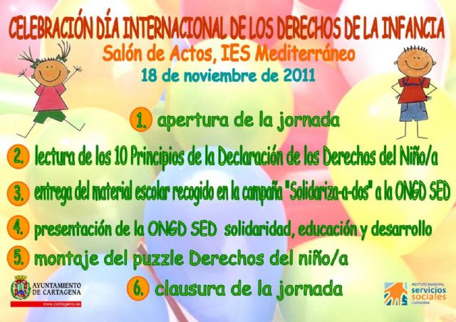Cartagena celebra el Día Internacional de los Derechos del Niño - 1, Foto 1