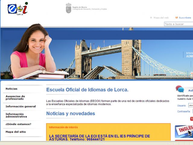 El ayuntamiento de Totana y la consejería de Educación trabajan de la mano para el establecimiento del nuevo convenio de colaboración de la extensión de la Escuela Oficial de Idiomas, Foto 1