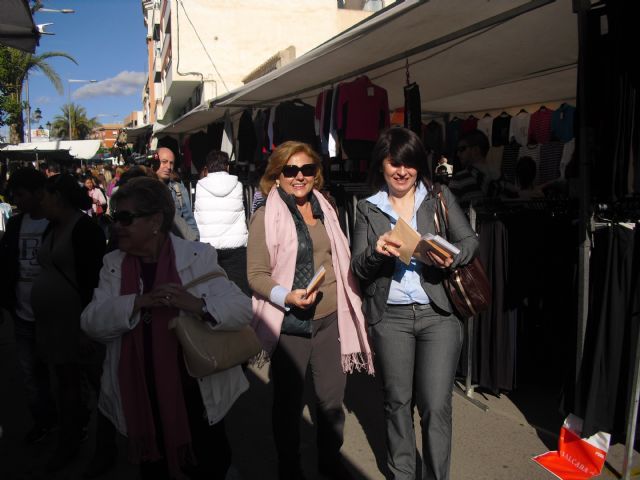 La candidata al Congreso de los Diputados, María Dolores Bolarin, pide el voto al PP para que España salga de la situación actual provocada por el PSOE, Foto 1