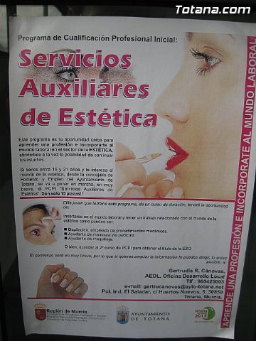 Quince jvenes inician su formacin profesional como 