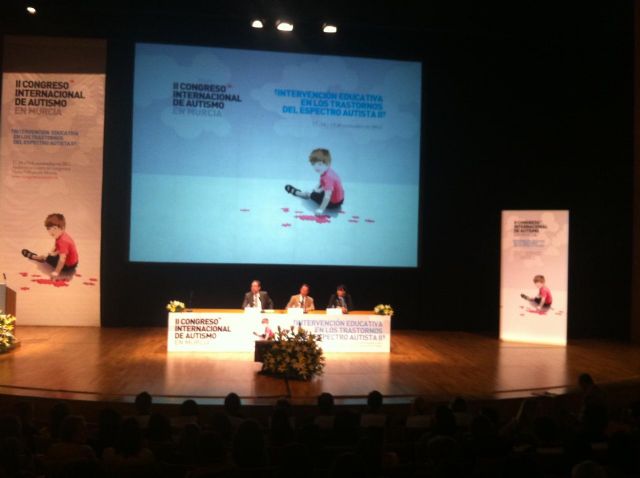 Cámara da la bienvenida a Murcia a los asistentes al II Congreso Internacional de Autismo - 2, Foto 2