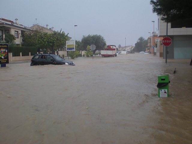 Proteccin Civil de San Pedro del Pinatar atiende ms de 100 avisos relacionados con las lluvias - 1