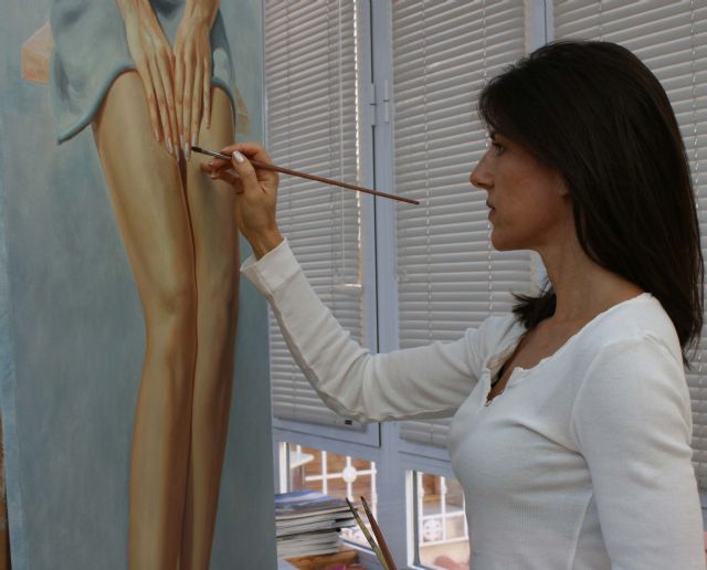 La obra de la pintora Perla Fuertes desembarca en Pars, Foto 5