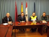 La coordinacin en seguridad ciudadana entre la Polica Local de Lorqu y la Guardia Civil, muy slida
