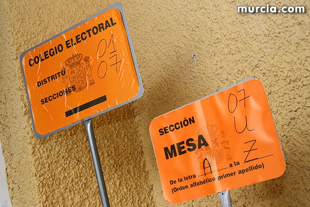 A las 18 horas había votado en la Región el 63´36% del electorado - 1, Foto 1