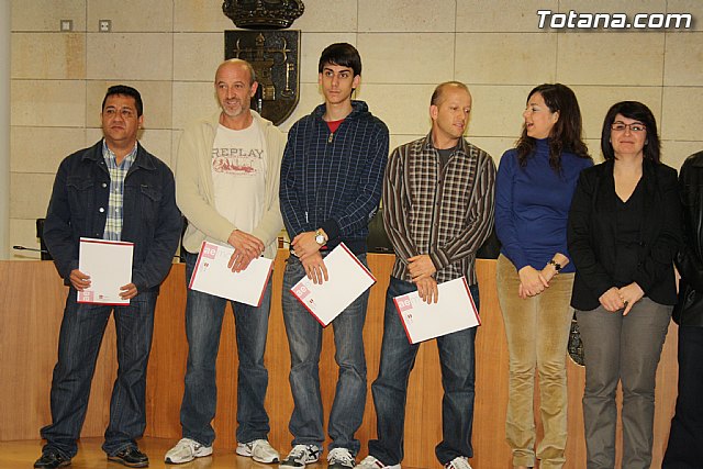 Cerca de 100 desempleados del sector de la construccin se han formado en prevencin de riesgos laborales y especializacin en el sector - 13