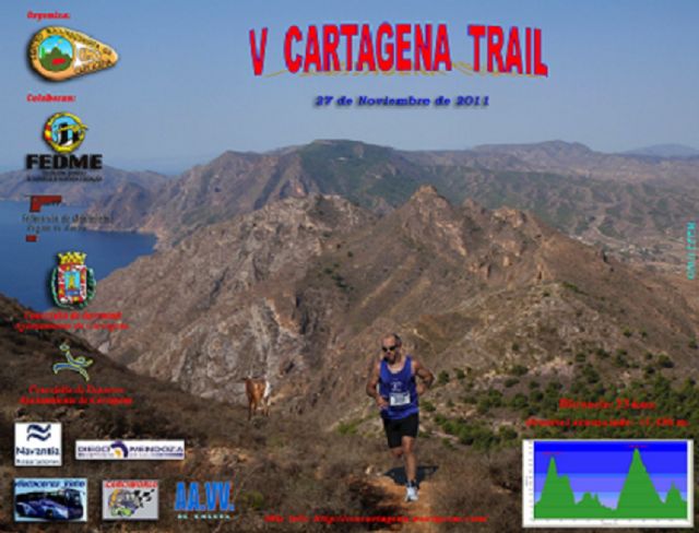Más de 200 corredores competirán el domingo en la V Cartagena Trail - 3, Foto 3