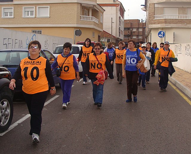 Las mujeres pinatarenses caminan contra el maltrato - 2, Foto 2