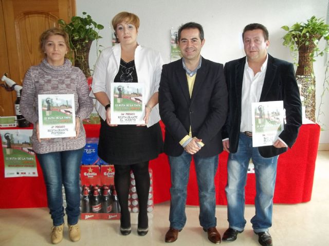 El restaurante El Huerto vuelve a triunfar en la Ruta de la Tapa de Lorquí - 1, Foto 1