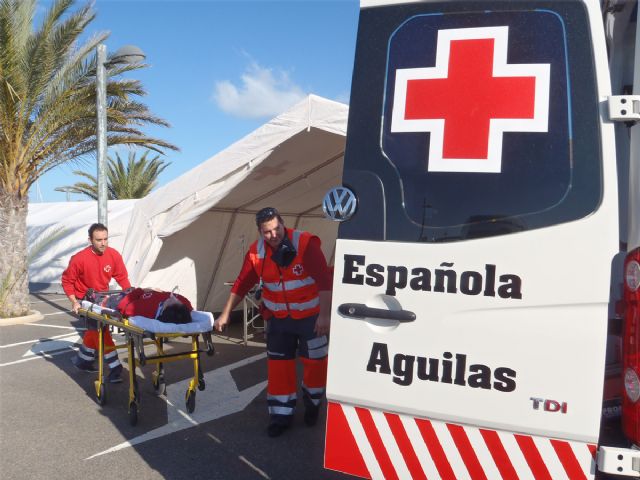 Simulacro de los Equipos E.R.I.E de Cruz Roja Española - 1, Foto 1