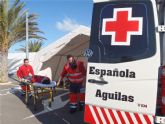 Simulacro de los Equipos E.R.I.E de Cruz Roja Española
