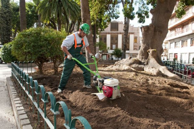 Los alumnos de El Apeadero devuelven a la Plaza del Lago su diseño original - 5, Foto 5
