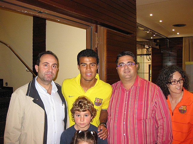 Las peñas barcelonista de la Región de Murcia reciben al Fútbol Club Barcelona B - 1, Foto 1