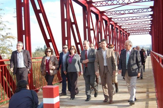 Isabel Zamora: La Vía Verde es un magnífico recurso turístico y económico para Alguazas - 1, Foto 1