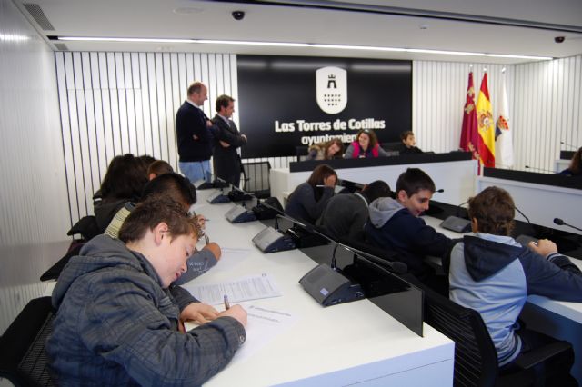 Los escolares torreños se convierten en políticos por un día para celebrar la Constitución - 2, Foto 2