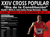 Totana acoge mañana el XXIV Cross de la Constitución