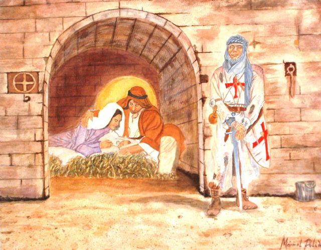 La APV posibilita un Belén templario en la cárcel de Picassent - 1, Foto 1