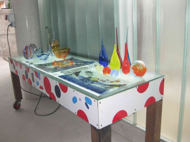 El vidrio toma forma en manos de los alumnos de la ADLE - 1, Foto 1