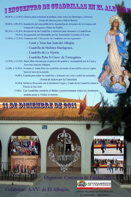 El Belén de El Albujón abrirá el domingo por el I Encuentro de Cuadrillas - 2, Foto 2
