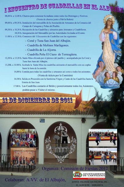 El Belén de El Albujón abrirá el domingo por el I Encuentro de Cuadrillas - 2, Foto 2