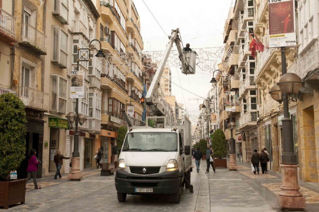 Colocan las primeras luces de Navidad - 2, Foto 2