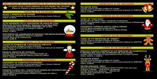 San Pedro del Pinatar presenta un programa de Navidad centrado en los más pequeños - 3, Foto 3