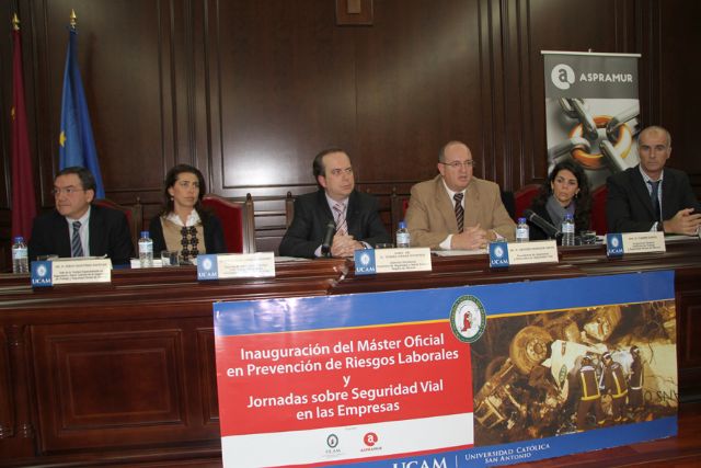 La UCAM inaugura el Máster Oficial en Prevención de Riesgos Laborales - 2, Foto 2