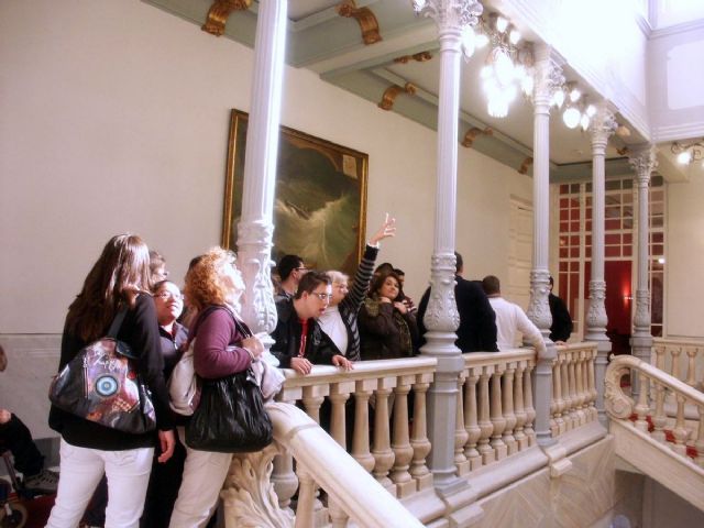 Alumnos del Primitiva López, de visita en el Palacio Consistorial - 2, Foto 2