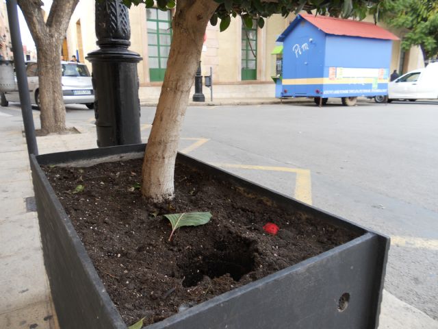 La concejalía de Mantenimiento Integral de la Ciudad lleva a cabo una campaña de repintado de las paredes de edificios públicos en los que se han registrado hechos vandálicos, Foto 2